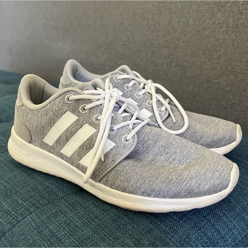 Adidas Cloudfoam Gray Running Shoes